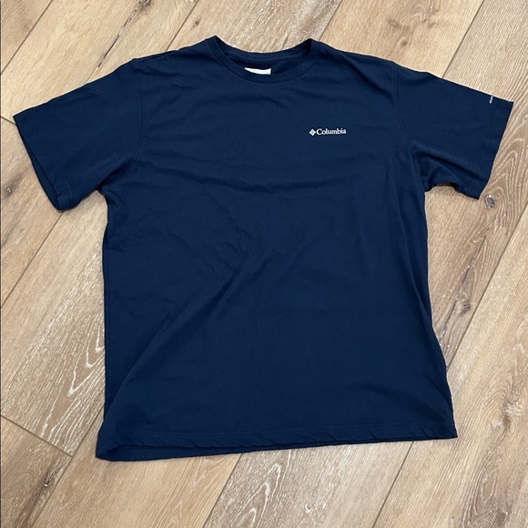 Columbia Dark Blue Casual Tee - Picture 1 of 1
